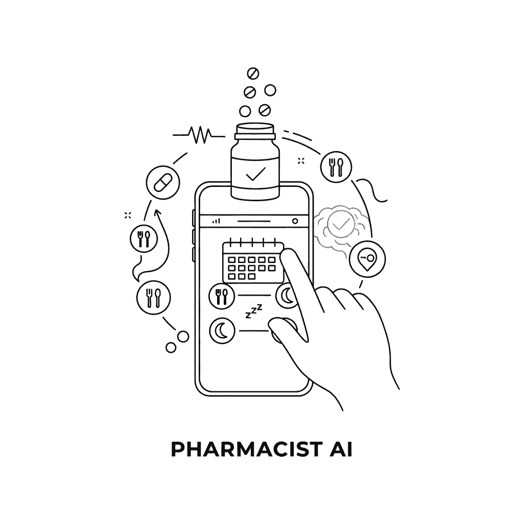 Pharmacist AI: Precision Medication Schedule & Adherence System Prompt
