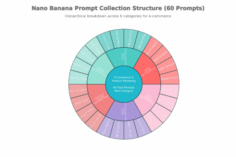 60 Ultimate Google Nano Banana AI Prompt Collection for E-Commerce & Product Photography