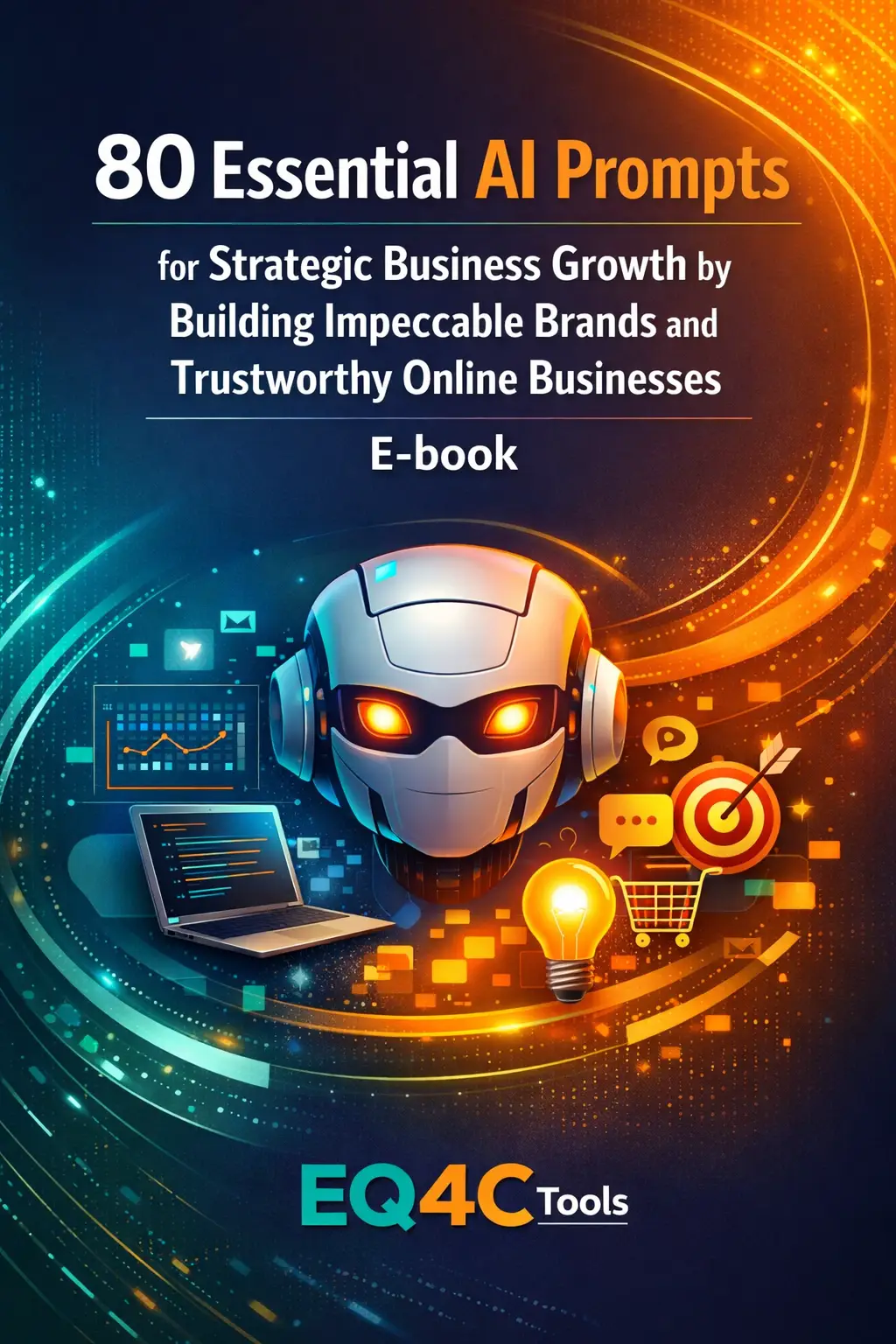 E-book: 80 Essential AI Prompts for Strategic Business Growth by Building Impeccable Brands and Trustworthy Online Businesses