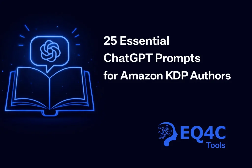 25 Essential ChatGPT Prompts for Amazon KDP Authors
