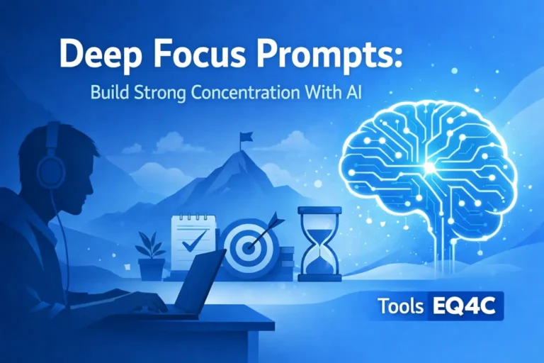 6 Deep Focus ChatGPT AI Prompts To Build Strong Concentration