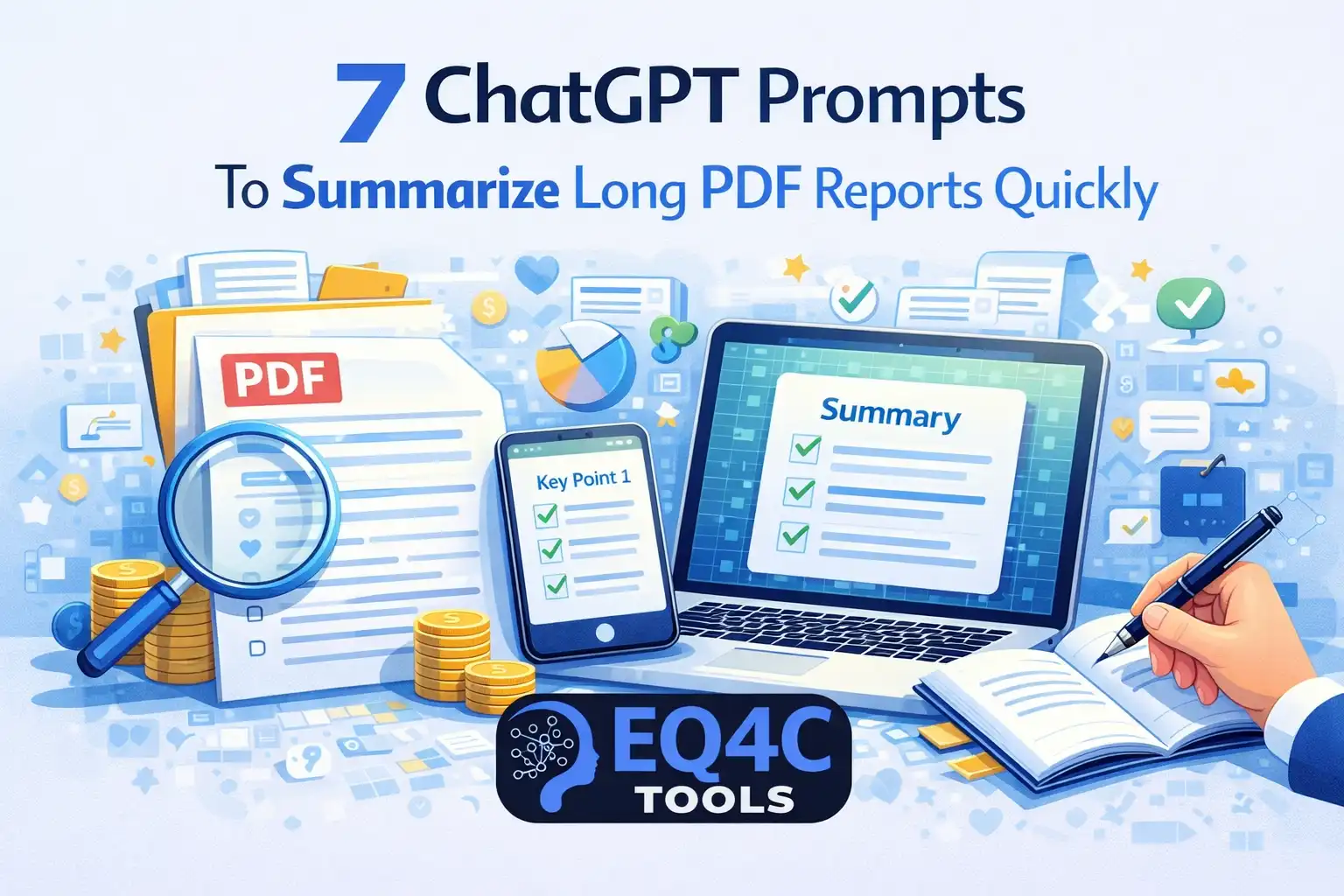7 ChatGPT Prompts To Summarize Long PDF Reports Quickly