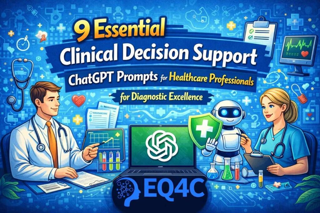 9 Essential Clinical Decision Support ChatGPT Prompts for Healthcare Professionals for Diagnostic Excellence