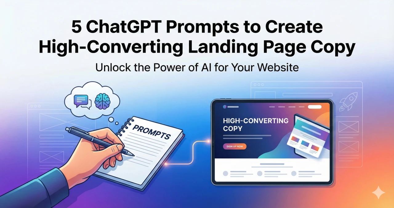 ChatGPT Prompt Collection to Create High-Converting Landing Page Copy