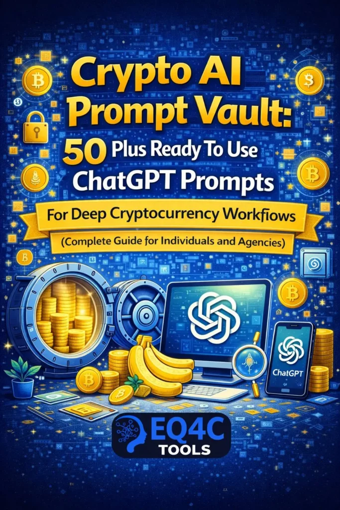 Crypto AI Prompt Vault: 50 Ready To Use ChatGPT Prompts For Deep Cryptocurrency Workflows